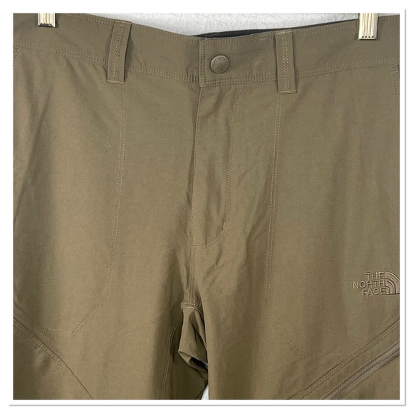 The North Face Men's Falcon Brown Pants Sz 32 Nylon Blend - Picture 3 of 10